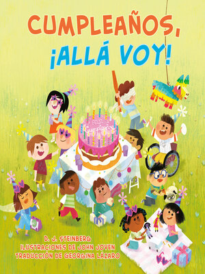 cover image of Cumpleaños, ¡allá voy! (Happy Birthday, Here I Come! Spanish Edition)